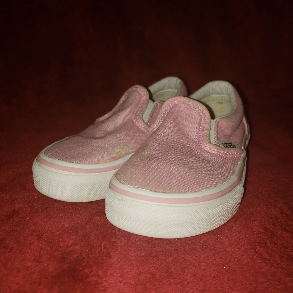 Girls Pink Vans sz 11